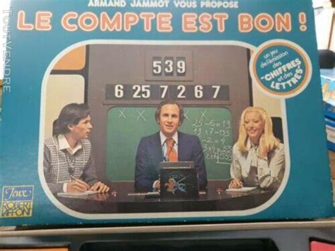 Jeu Vintage Compte Jeux Offres Juillet Clasf