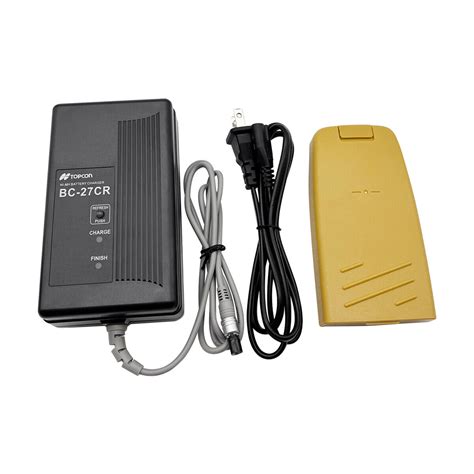 NEW TOPCON NiMH BATTERY BT 52QA TOPCON Charger BC 27CR FOR TOTAL