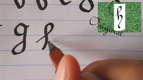 Pilot Parallel Pen Jeannette Minúsculas Lowercase Youtube