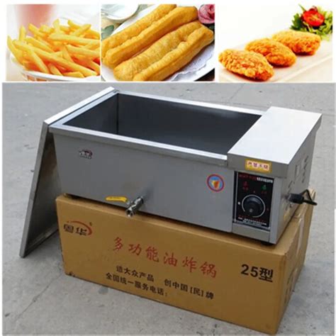 25l Electric Chip Fryer Commercial Stainless Steel Spiral Potato