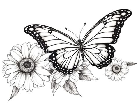 14 Butterfly Coloring Pages for Adults! - The Graphics Fairy