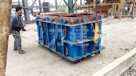 Concrete Box Culvert Machine And Mold Youtube