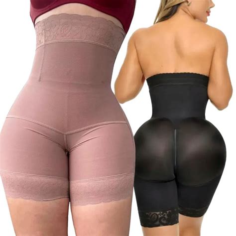 Calcinha Shaper De Cintura Alta Para Mulheres Fajas De Compress O