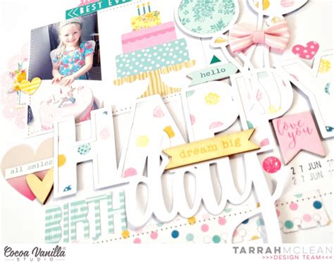 Happy Birthday Make A Wish Collection Tarrah Mclean Cocoa Vanilla