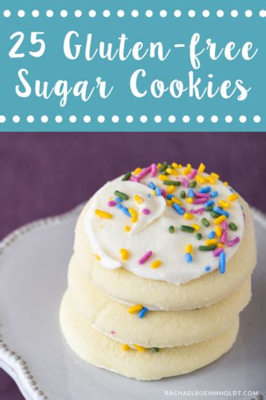 25 Gluten Free Sugar Cookies Rachael Roehmholdt