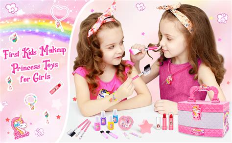 Amazon.com: Toys for Girls,Kids-Makeup-Kit for-Girl-Toys for 3 4 5 6 7 ...