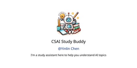 Csai Study Buddy Gpts Features And Functions Examples And Prompts