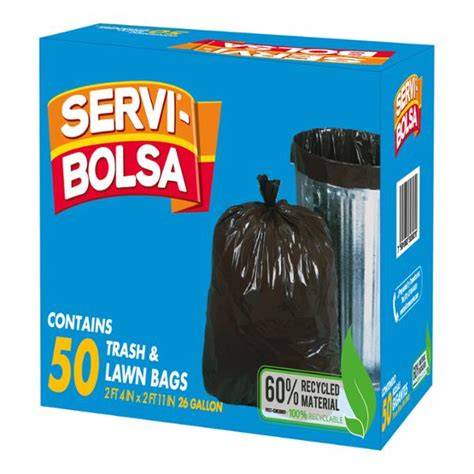 Bolsas Para Basura Gigantes Servibolsa Piezas L The Home Depot