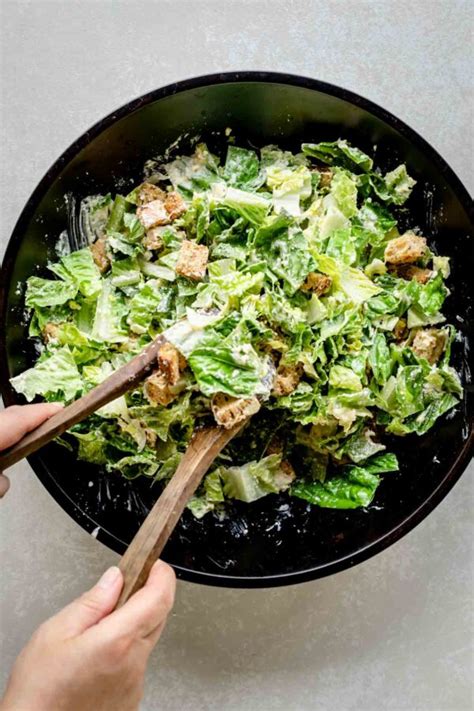 Homemade Caesar Salad Dressing Healthy Seasonal Recipes