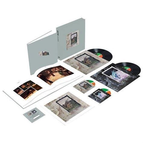 Led Zeppelin Iv Super Deluxe Edition Box Cd Lp En