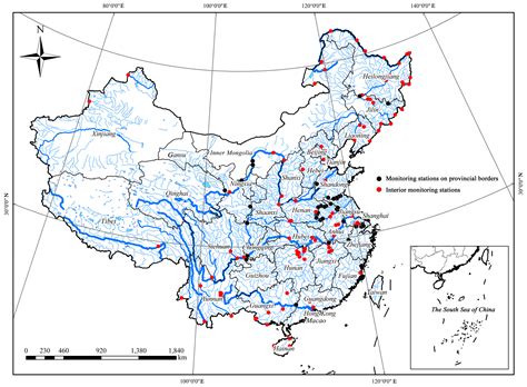 China Water Pollution Map