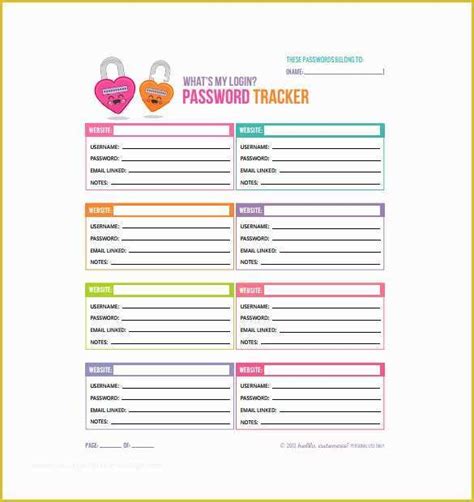 Free Excel Password Manager Template Of 8 Password Spreadsheet ...