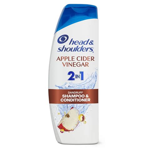 Head And Shoulders 2 In 1 Dandruff Shampoo And Conditioner Apple Cider Vinegar 125 Oz