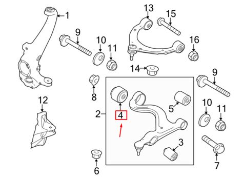 Porsche Panamera Front Lower Control Arm Bushing