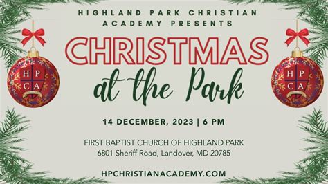 Highland Park Christian Academy Hpca Christmas Program Youtube