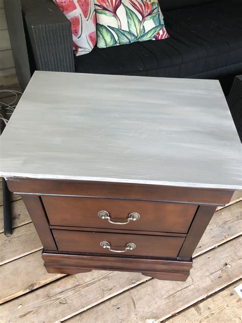 Night Stand Chalk Paint Makeover Simply Rural