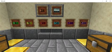 Advanced Minecraft Currency Addon Obtainable In Survival Worlds