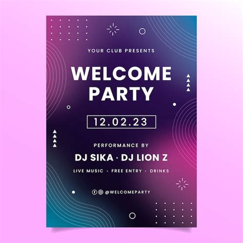 Welcome Event Vectors And Illustrations For Free Download Freepik