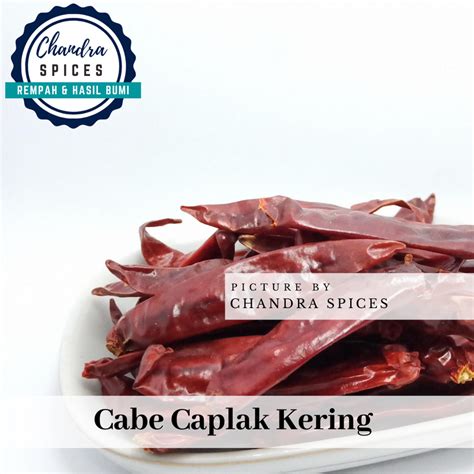 Jual Cabe Caplak Kering 100 Gr Shopee Indonesia