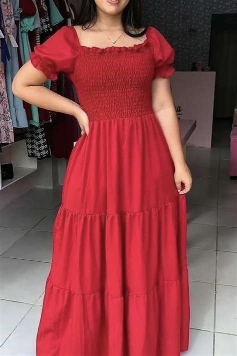 Pin By Eva Almeida On Vestidos Tr S Marias Simple Dresses Modest