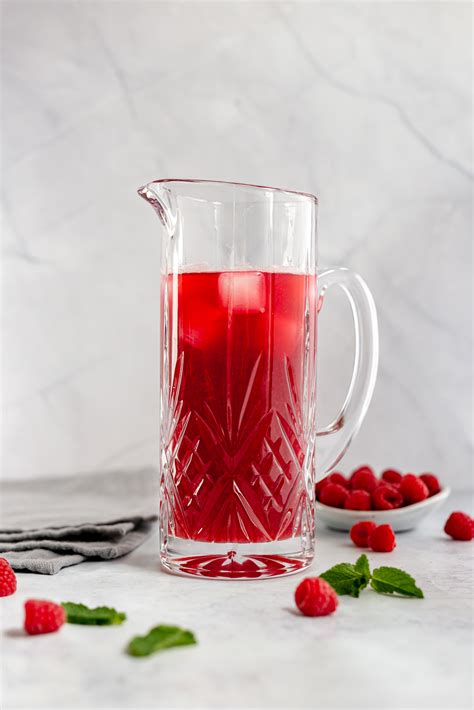 Raspberry Mint Iced Green Tea