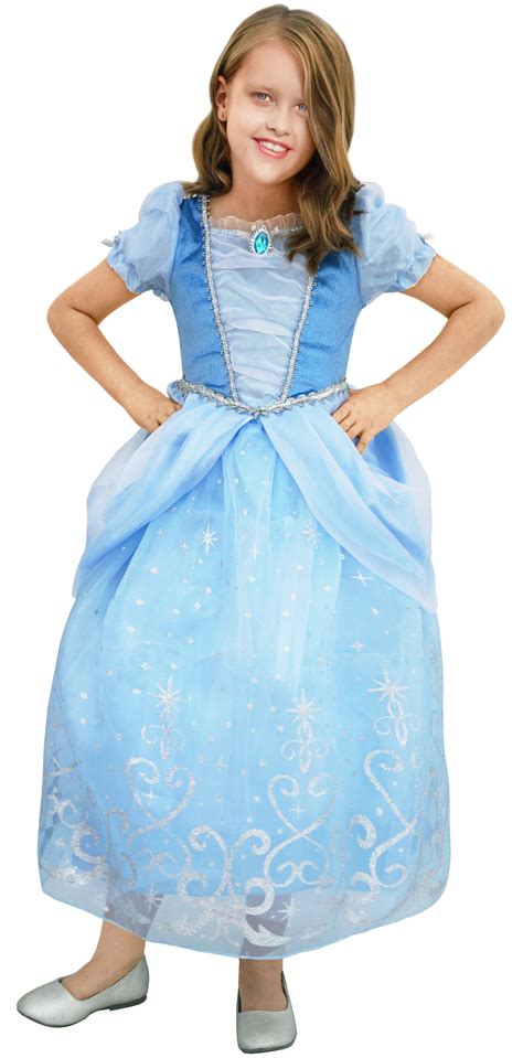 Little Pretends Deluxe Cinderella Princess Costume - Walmart.com - Walmart.com