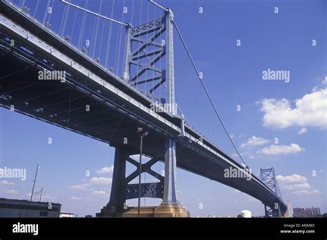 Benjamin Franklin Bridge North America Suspension Bridge Between