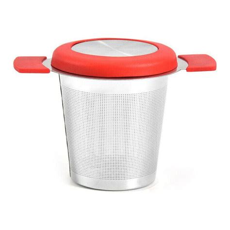 FANJIE Stainless Steel Tea Infuser Filter Basket Extra Fine Mesh Tea