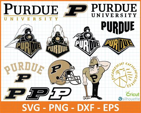 Purdue University Bundle Sign Logo,svg,png,dxf,eps,digital Item ...