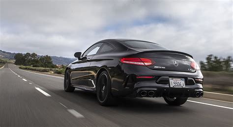 Mercedes Amg C Coupe Us Spec Rear Three Quarter Car Hd