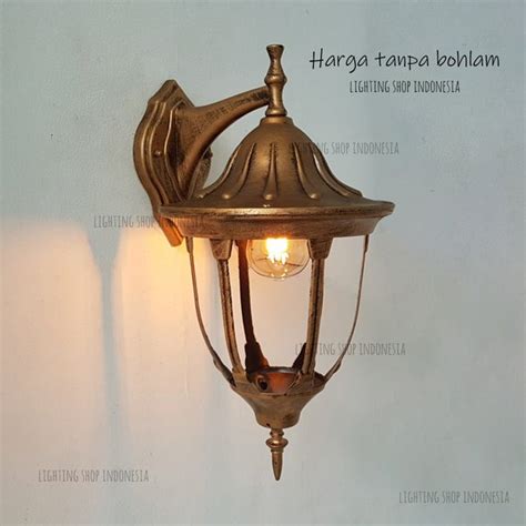 Jual Lampu Dinding Hias Taman Pilar Minimalis Lampu Teras Pagar Wall