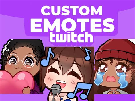 Fully Customized Chibi Emote For Discord Or Twitch Upwork