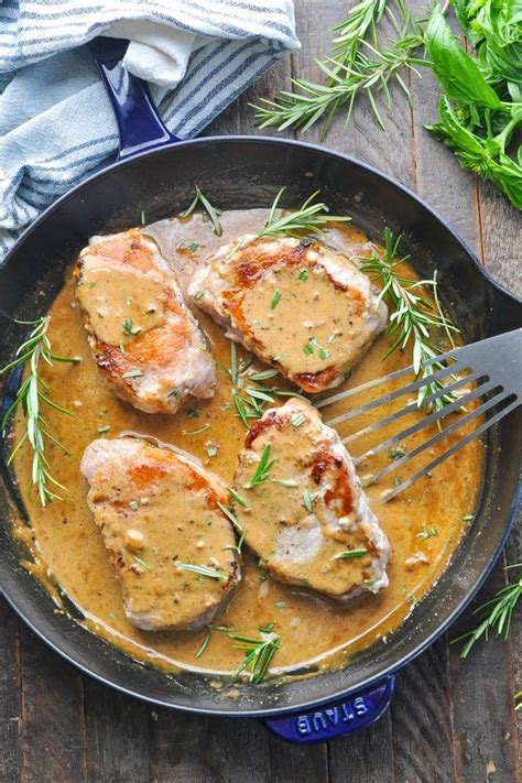 Stovetop Pork Chops With Apple Cider Gravy Recipe Pork Chops Pork