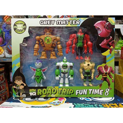 Ben10 Road Trip Fun Time Character Model Toy Box 8 Shopee Philippines