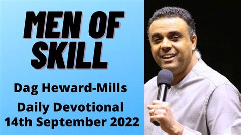 Men Of Skill Dag Heward Mills Daily Devotional Daily Counsel Read Your