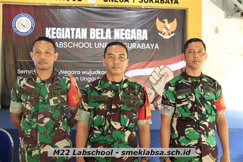Kegiatan Bela Negara Smk Labschool Unesa 1 Surabaya 2024