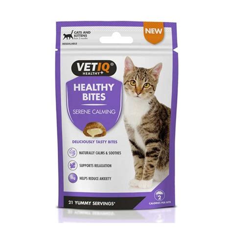 Vetiq Healthy Bites Serene Calming Treats For Cats • Petmania