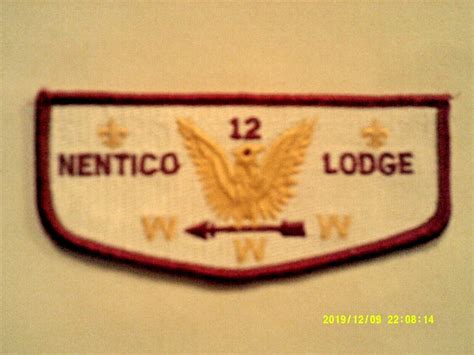 BSA OA Nentico Lodge 12 Baltimore Maryland Pocket Flap EBay