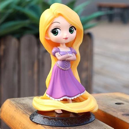 Jual Dekorasi Ulang Tahun Topper Cake Q Posket Figure Princess Rapunzel