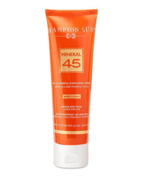 Hampton Sun Mineral Cr Me Sunscreen For Body Spf