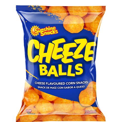 Sunshine Snacks Cheeze Balls 35g Carib Import And Export Inc