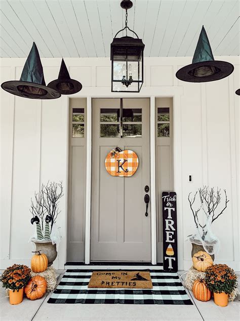 Spooky Porch Inspiration Halloween Front Porch Decor Halloween Diy