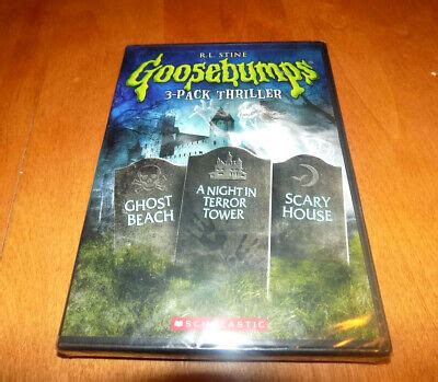 Goosebumps Pack Thriller DVD Ghost Beach A Night In Terror Tower NEW