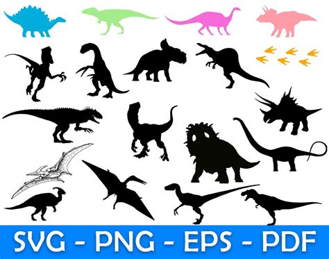 Jurassic Park Bundle Svg Jurassic Park Vector Jurassic Park Etsy