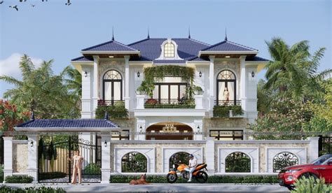 7279 Sketchup Villa Exterior Model Download By Khanh