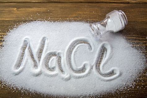 Sodium Chloride - Salt stock image. Image of condiment - 42230827