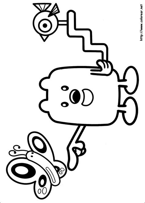 Dibujos Para Colorear De Wow Wow Wubbzy