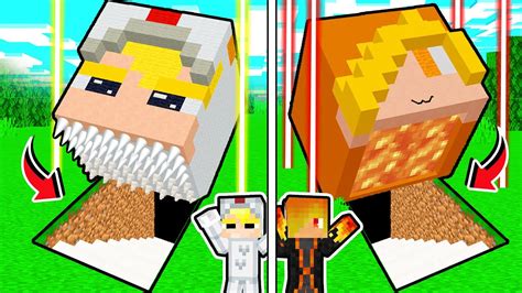 TÔ GÀ ThỬ ThÁch 24h XÂy HẦm BÍ MẬt CẶp ĐÔi SiÊu An ToÀn Trong Minecraft