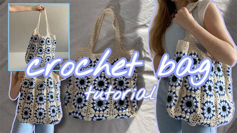 Evil Eye Crochet Bag Tutorial Granny Square Tote Bag 75 Emma