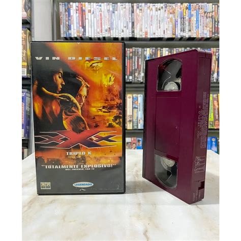 Vhs Triplo X Xxx Legendado Original Vin Diesel Fita Filme